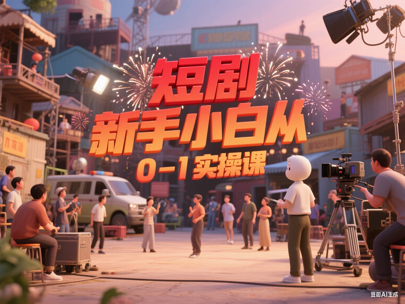 短剧 新手小白从0-1实操课