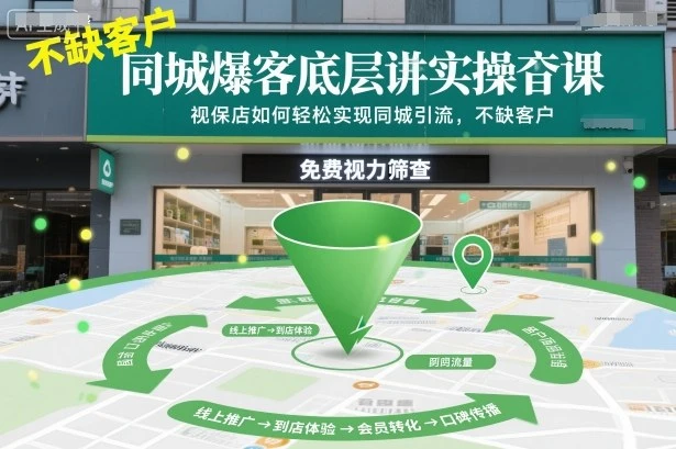 同城爆客底层实操课,视保店如何轻松实现同城引流,不缺客户! 同城爆客底层实操课,视保店如何轻松实现同城引流,不缺客户!