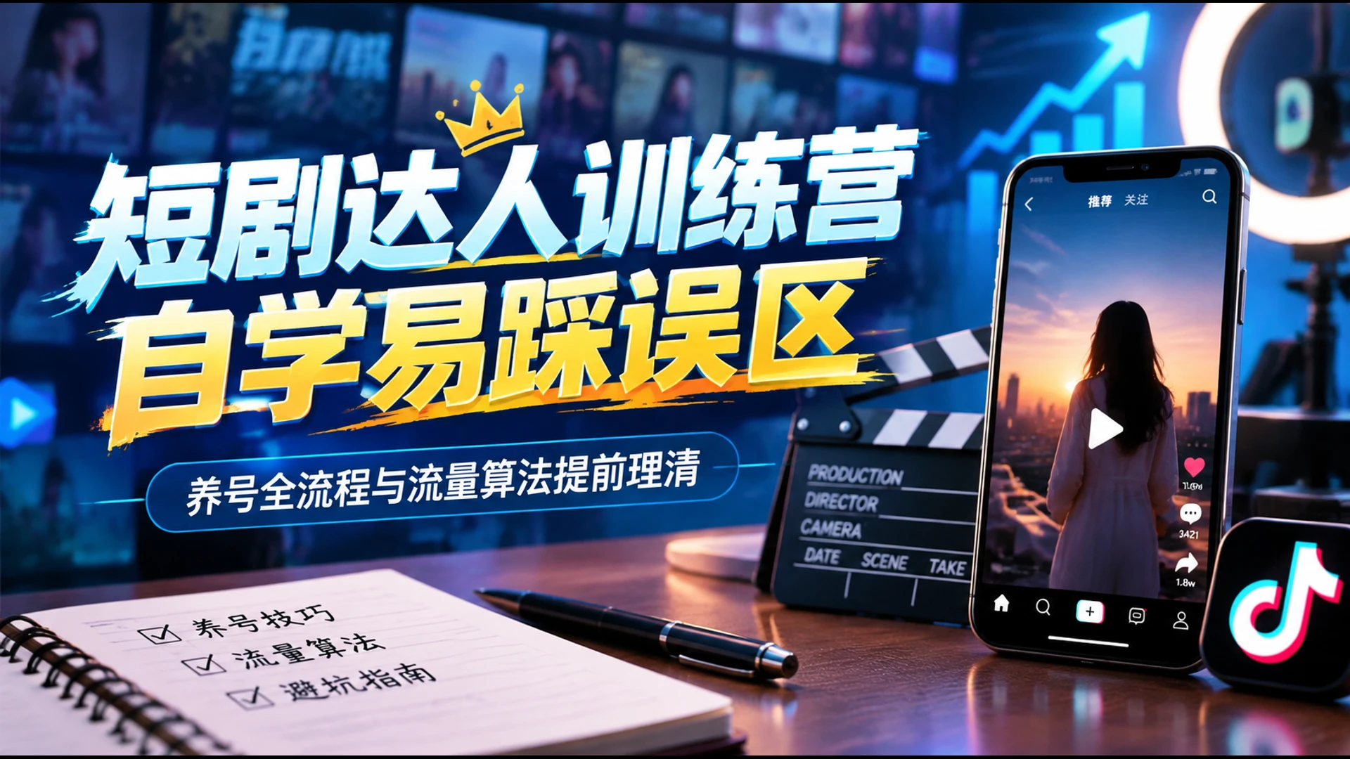 【精】短剧达人训练营我完整拆解完毕,掌握平台授权与多平台挂载,搭建短剧推广完整运营体系