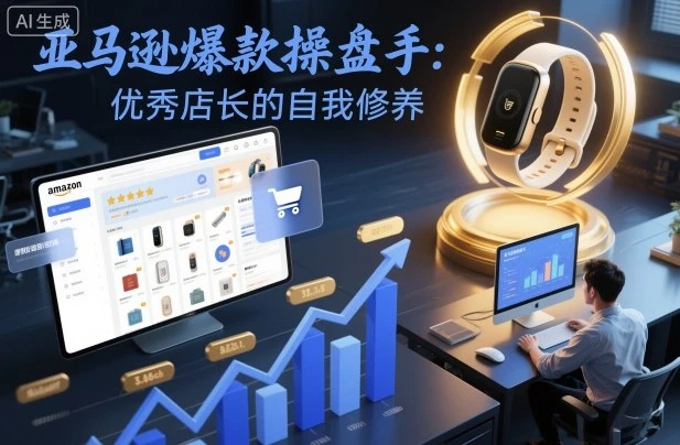 【精】亚马逊爆款操盘手：优秀店长的自我修养