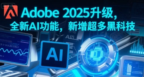Adobe 2025升级，全新AI功能，新增超多黑科技