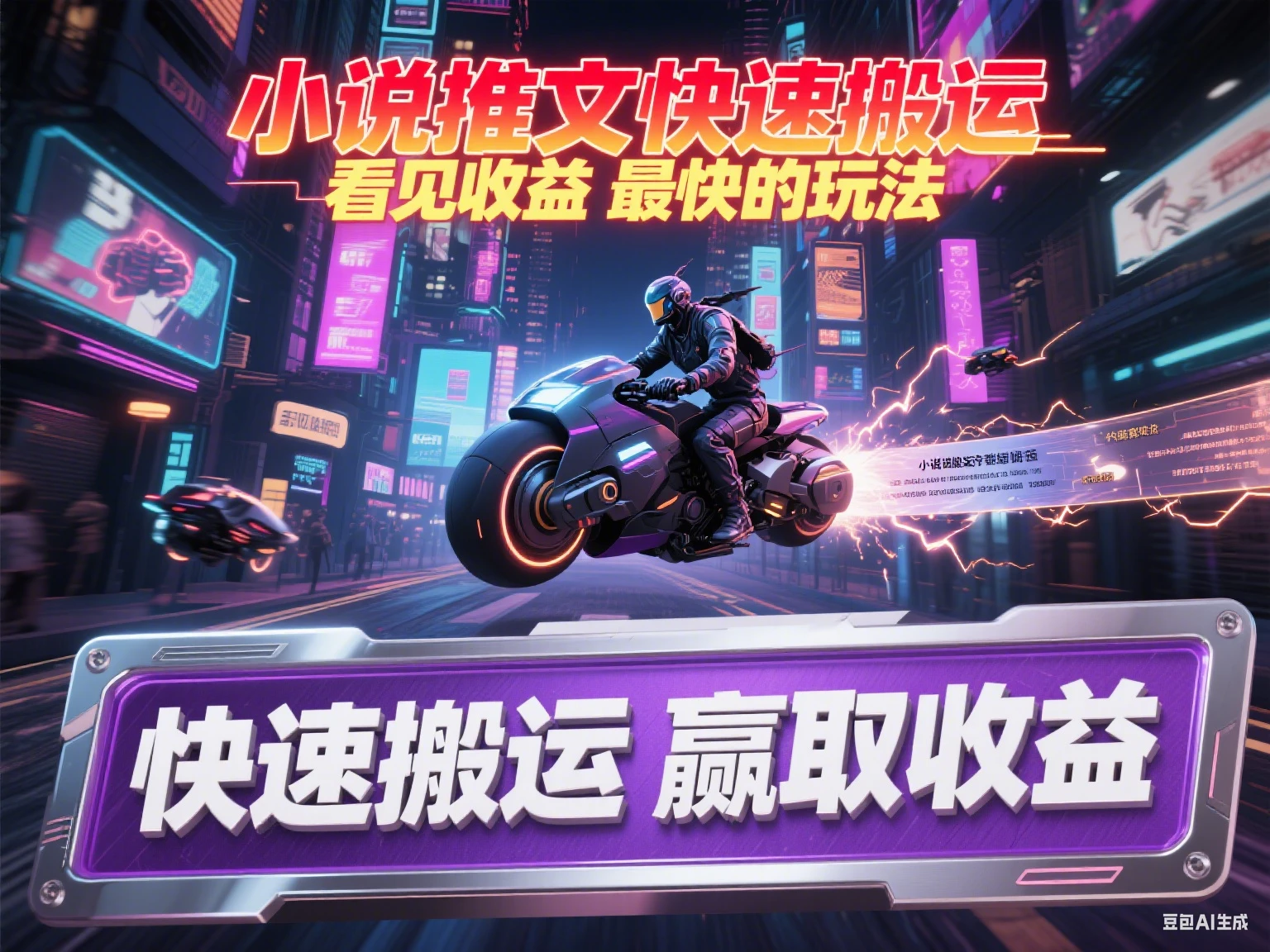 【精】小说推文快速搬运 —看见收益最快的玩法