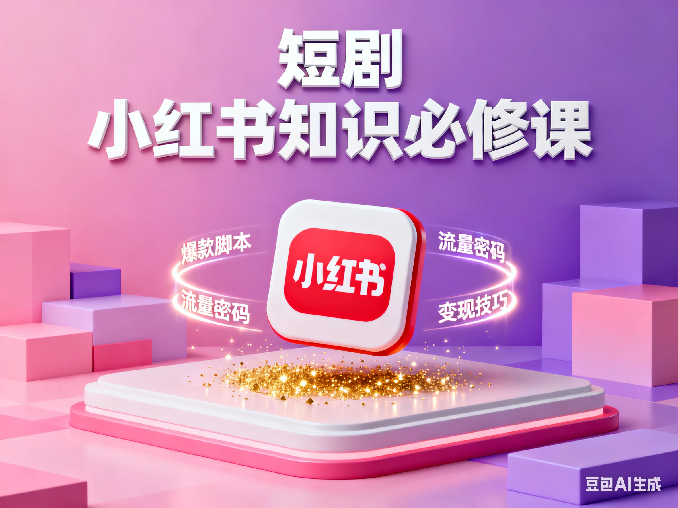 短剧 小红书知识必修课