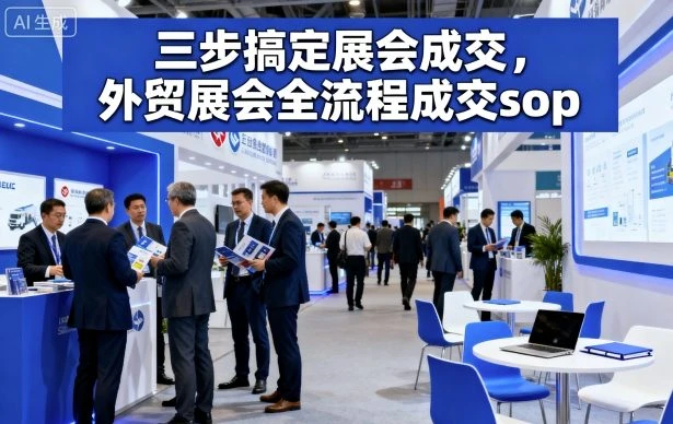 三步搞定展会成交,外贸展会全流程成交sop 三步搞定展会成交,外贸展会全流程成交sop